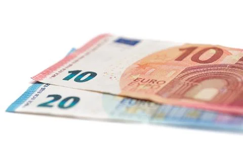 Euro notes Stock Photos