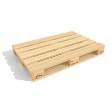 Euro pallet Stock Illustration