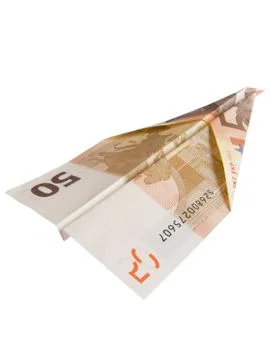 Euro plane Stock Photos