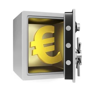 Euro safe Stock Illustration