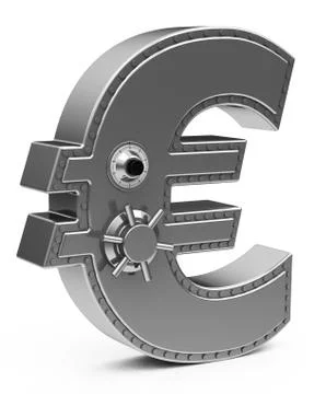 The euro safe Stock Illustration