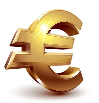 Euro sign Stock Illustration