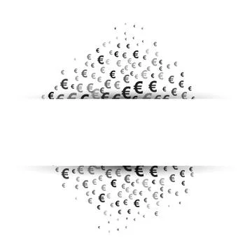 Euro signs Stock Illustration