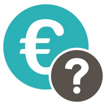 Euro status icon Stock Illustration