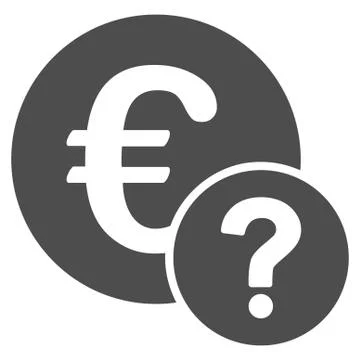Euro status icon Stock Illustration