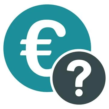Euro status icon Stock Illustration