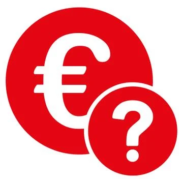 Euro status icon Stock Illustration