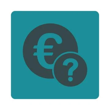 Euro status icon Ilustração Stock
