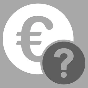 Euro status icon Stock Illustration