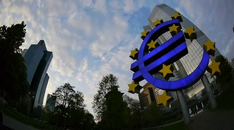 Euro Symbol 库存影片 3286170