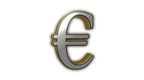 Euro symbol seamless loop 動画素材 58427802