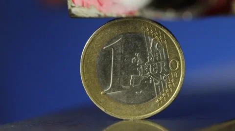 Euro under Pressure Stock Footage 46584102