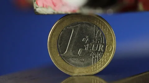 Euro under Pressure Stock Footage 46584180