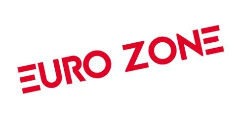 Euro Zone rubber stamp Stock Illustration