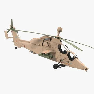 Eurocopter Tigre EC665 Spain 3D Model 3D Model