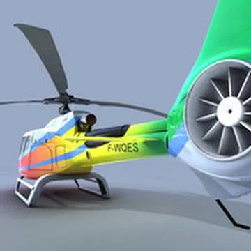 Eurocopter_EC_130 3D Model