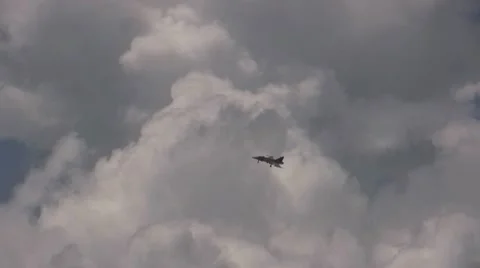 Eurofighter Typhoon  - NTSC Video stock 8979576