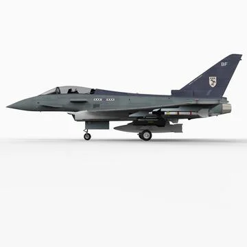 Eurofighter Typhoon, RAF Version 3D Model