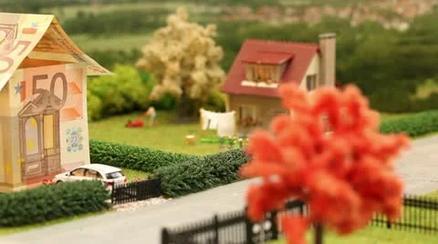 Eurohouse1 pan left1 Stock Footage 10878485