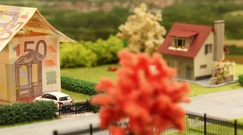 Eurohouse1 pan left2 Stock Footage 10878488