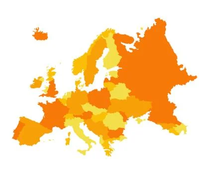 Europa vector illustration Illustrazione stock