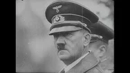 Europe - Circa 1942-1944 World War Ii Hitler Salute Stock Footage