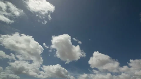 Europe fast Clouds 4K HD Stock Footage 37595086