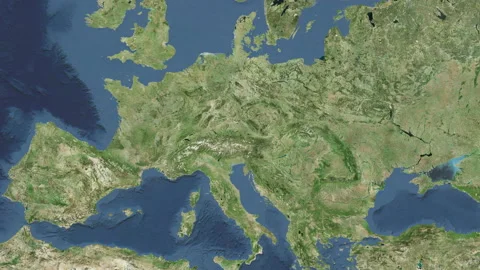 Europe Map Animation Stock Footage ~ Royalty Free Stock Videos | Page 3