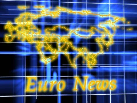 Europe map Stock Illustration