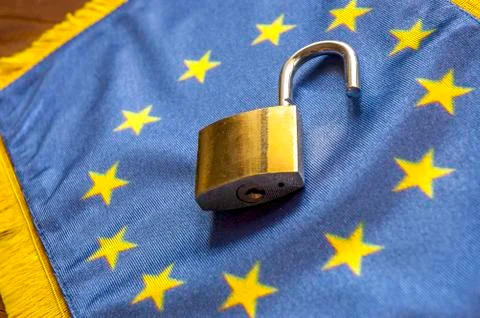 Europe opened Borders Stock Photos
