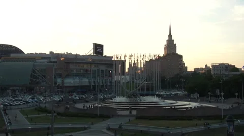 Europe Square Timelapse 2 Stock-Footage 6530000