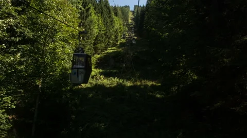 European cableway Stock Footage 56922231