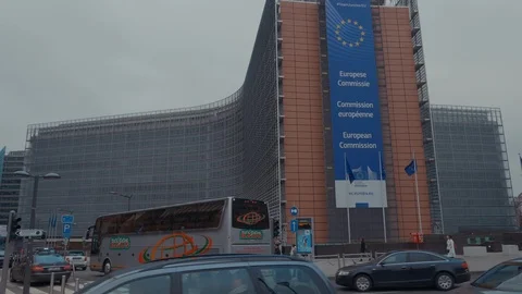 European Commission Stock Footage 88412628