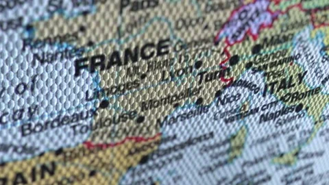 European Countries On The World Map. Stock Footage 109151700