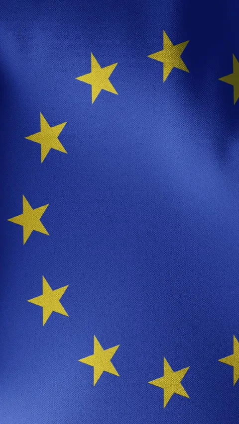 European flag Stock Footage 276498441
