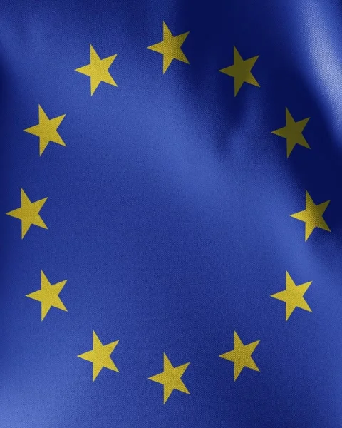 European flag Video stock 276498446