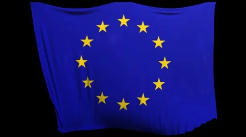 European Flag (HD+Alpha) Vidéo 7340290