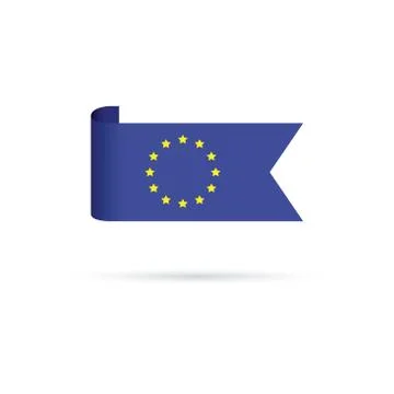 European flag Stock Illustration