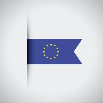 European flag Stock Illustration