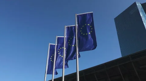 European flags Видео 60961169