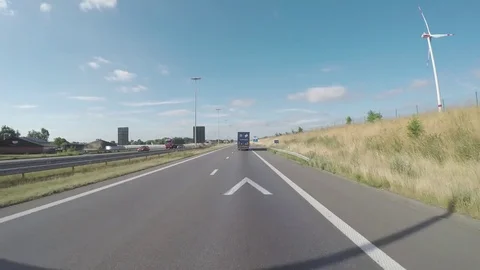 European highway Stock Footage 83499367