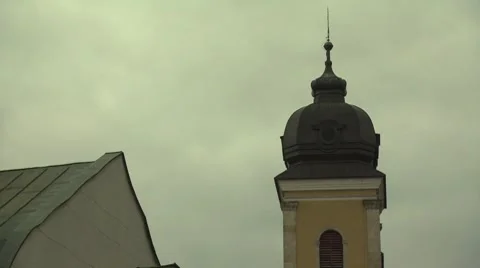 European synagogue Stock Footage 8518918