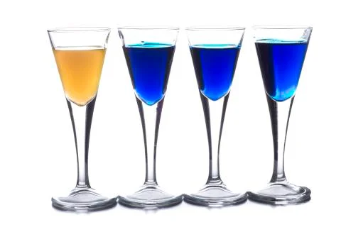 European Union drink flag Stock Photos