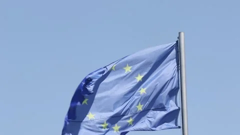 European union flag Stock Footage 132659966