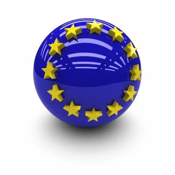 European union flag. Stock Illustration