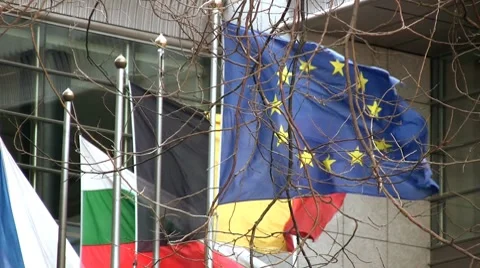 European Union 스톡 동영상 7770491