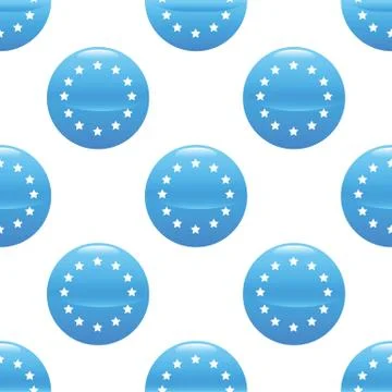 European union sign pattern Stock Illustration
