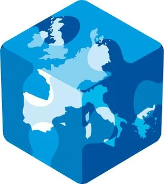 European_puzzle Stock Illustration