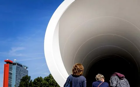 Europe's first Hyperloop testing facility, Delft, Netherlands - 01 Jun 2017 Stock Photos