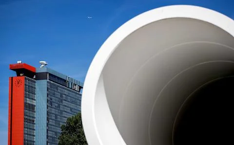 Europe's first Hyperloop testing facility, Delft, Netherlands - 01 Jun 2017 Stock Photos